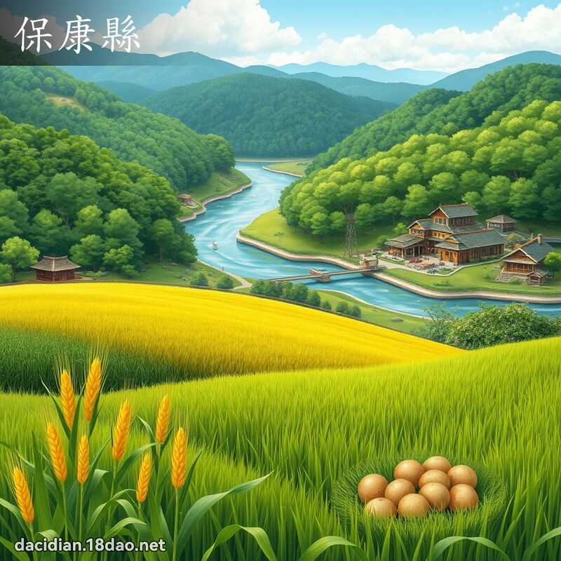 保康縣 - 國語大辭典配圖