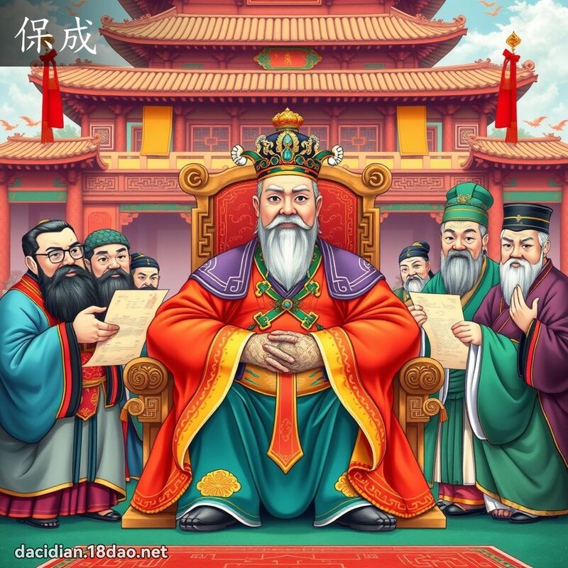 保成 - 国语大辞典配图