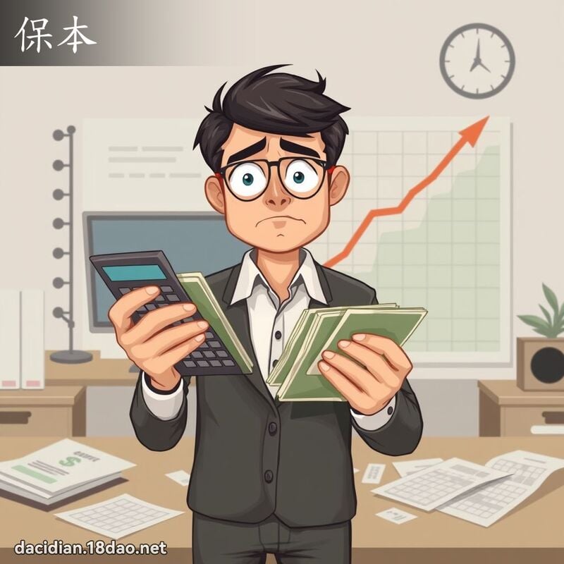 保本 - 國語大辭典配圖