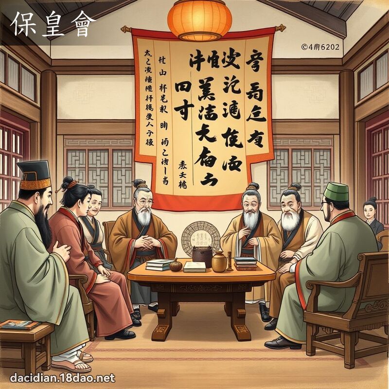 保皇會 - 國語大辭典配圖