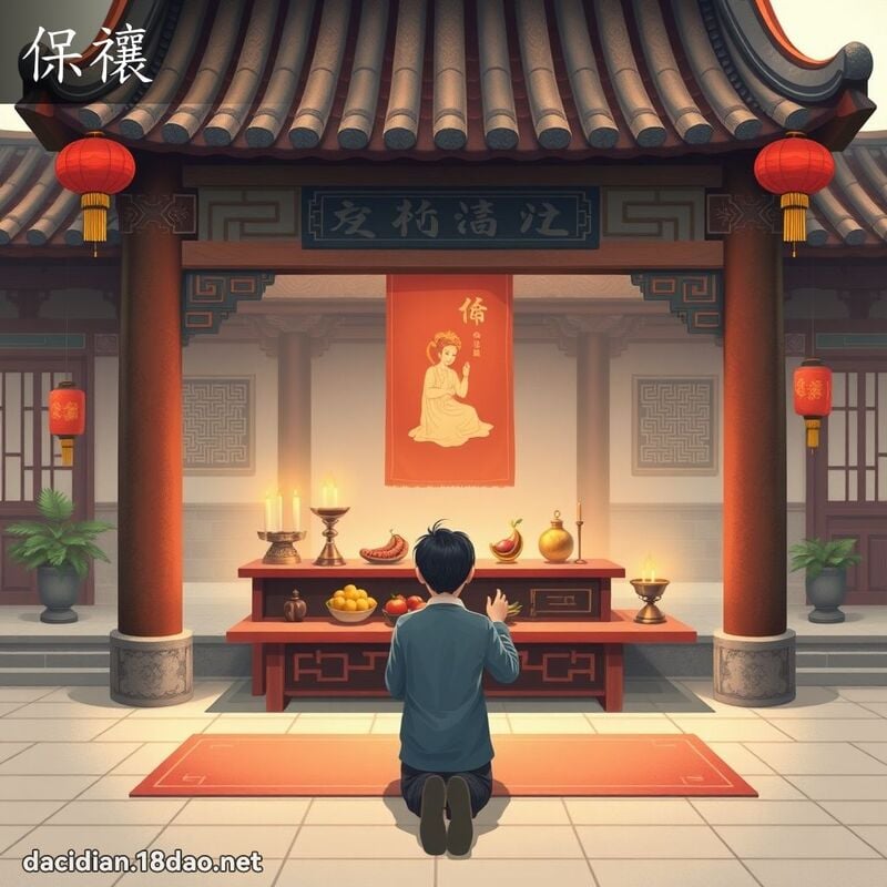 保禳 - 國語大辭典配圖