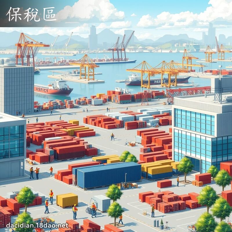 保税区 - 国语大辞典配图