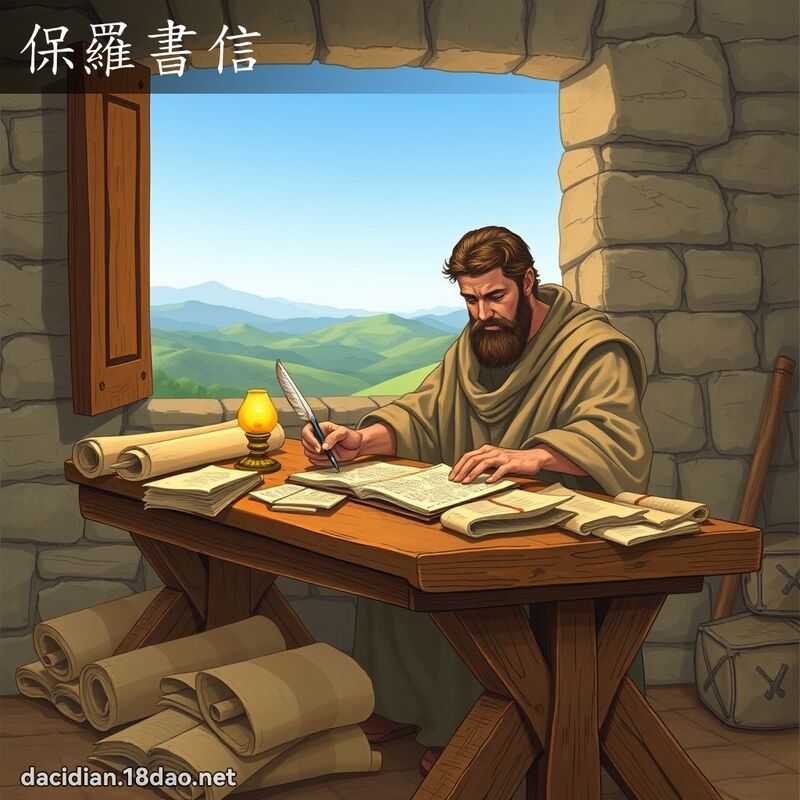 保羅書信 - 國語大辭典配圖