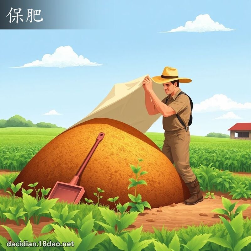 保肥 - 國語大辭典配圖