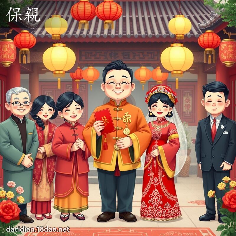 保親 - 國語大辭典配圖