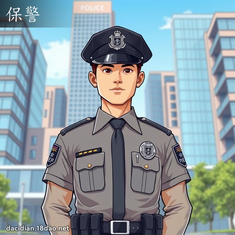 保警 - 國語大辭典配圖
