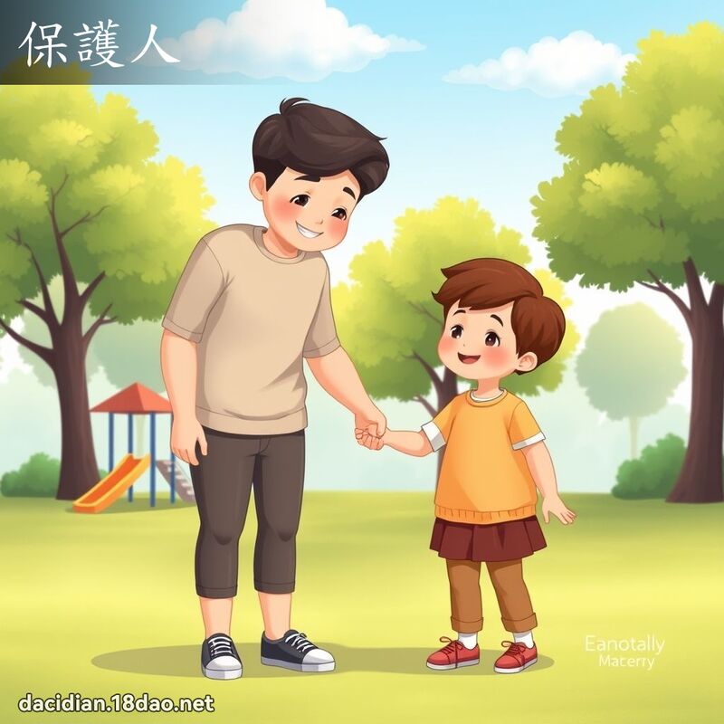 保护人 - 国语大辞典配图