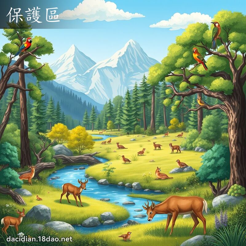 保护区 - 国语大辞典配图