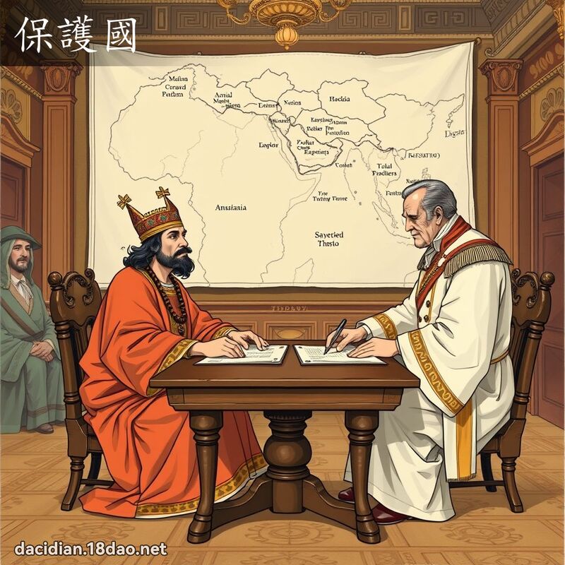 保護國 - 國語大辭典配圖