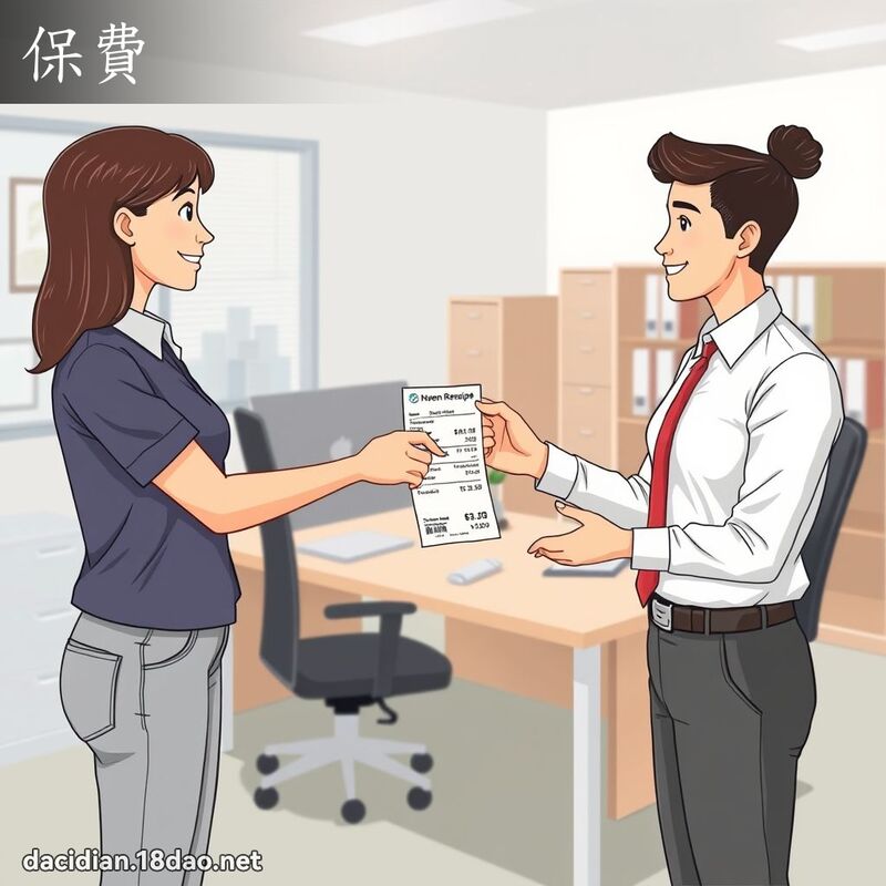 保费 - 国语大辞典配图