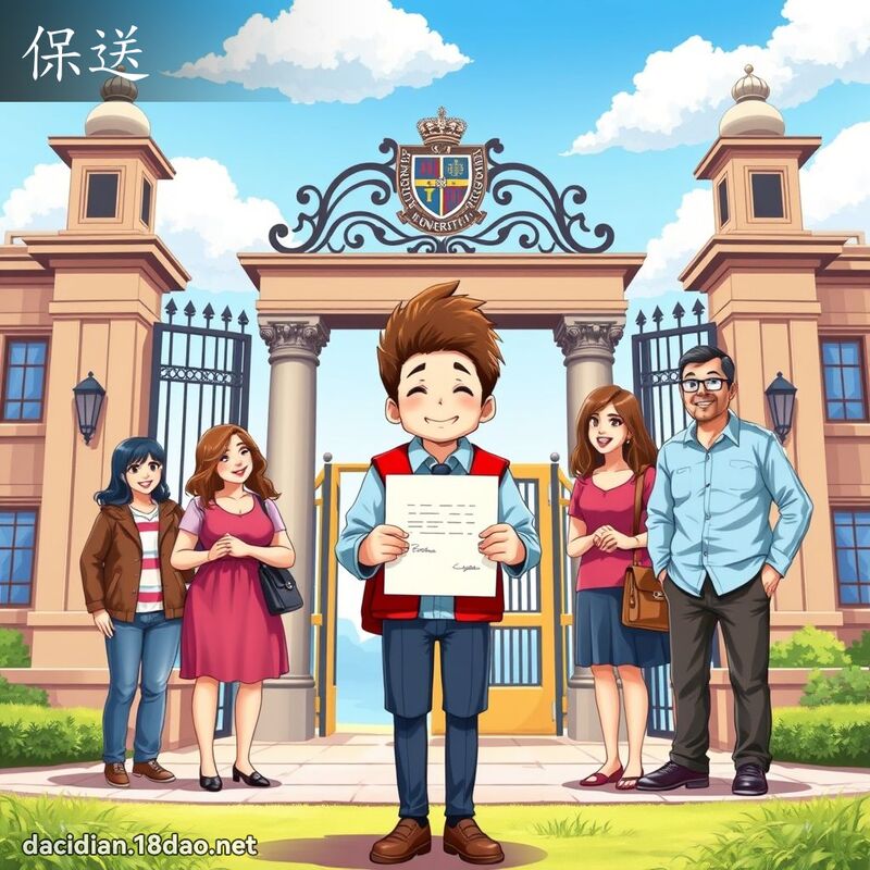 保送 - 國語大辭典配圖