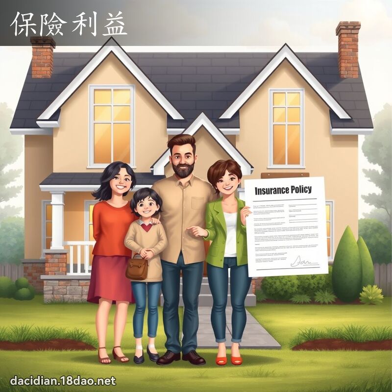 保險利益 - 國語大辭典配圖