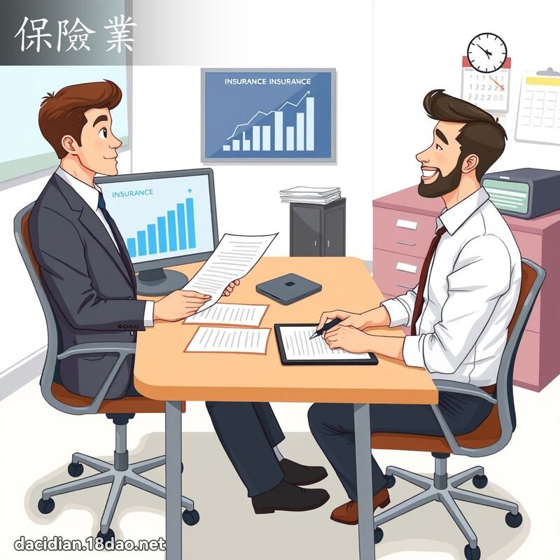 保險業 - 國語大辭典配圖