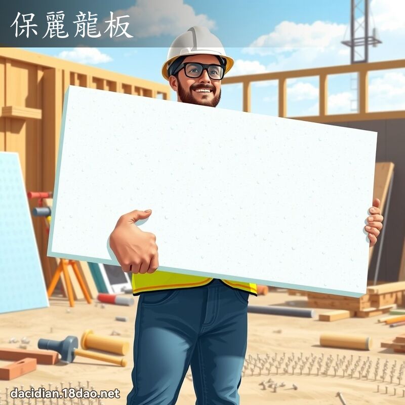 保麗龍板 - 國語大辭典配圖