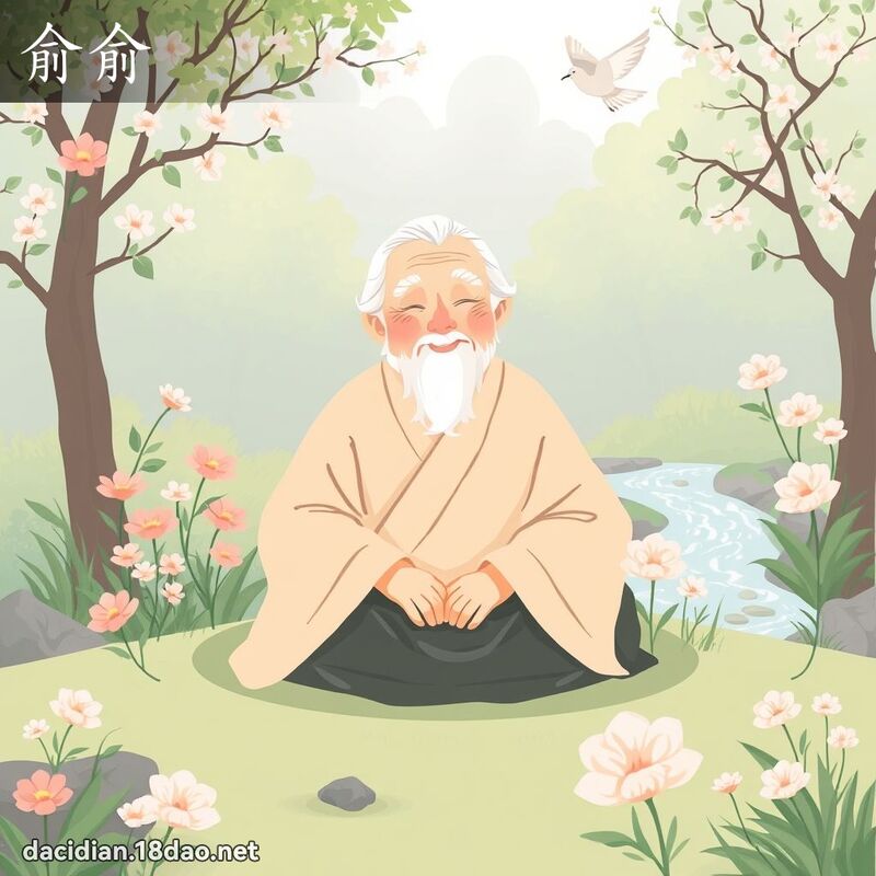 俞俞 - 國語大辭典配圖