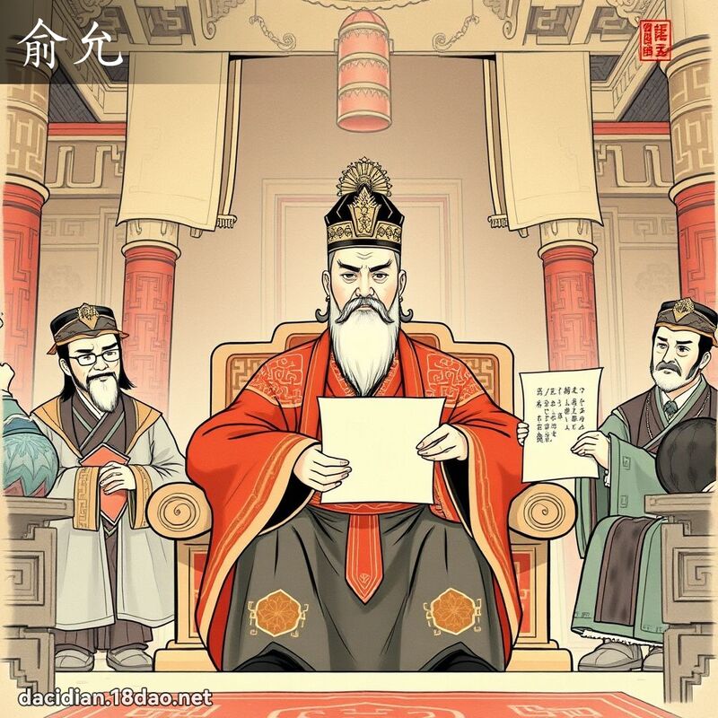 俞允 - 國語大辭典配圖