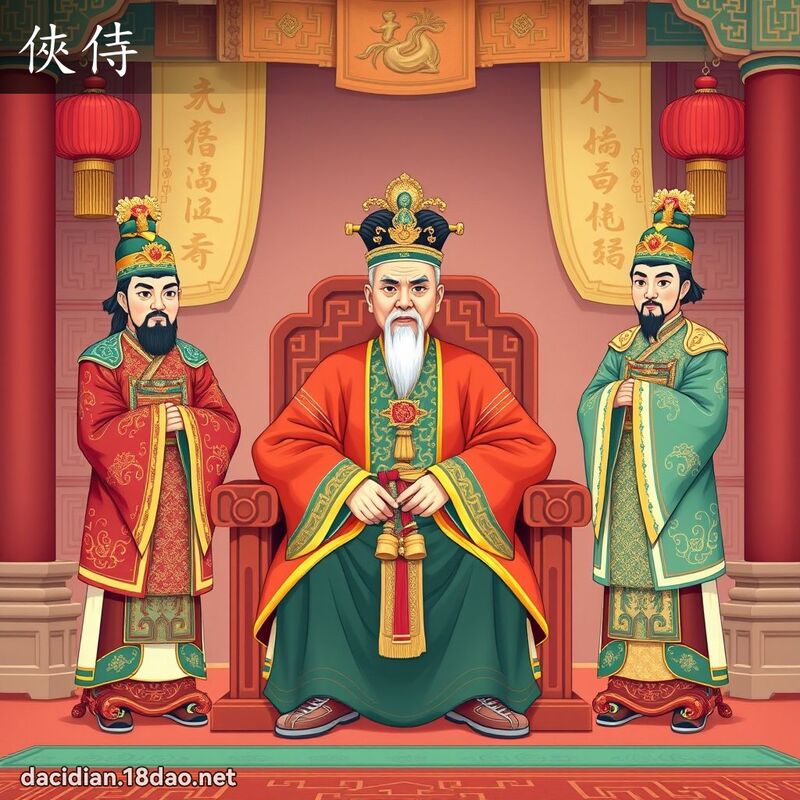 侠侍 - 国语大辞典配图