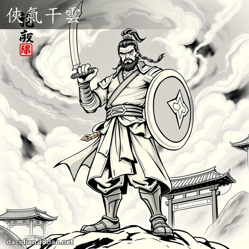 侠气干云 - 国语大辞典配图