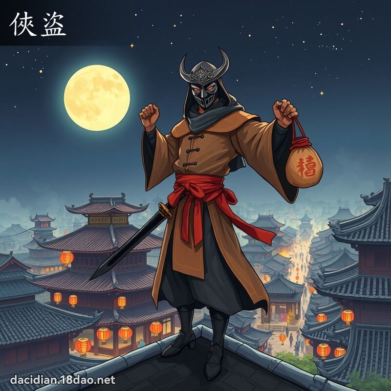 侠盗 - 国语大辞典配图