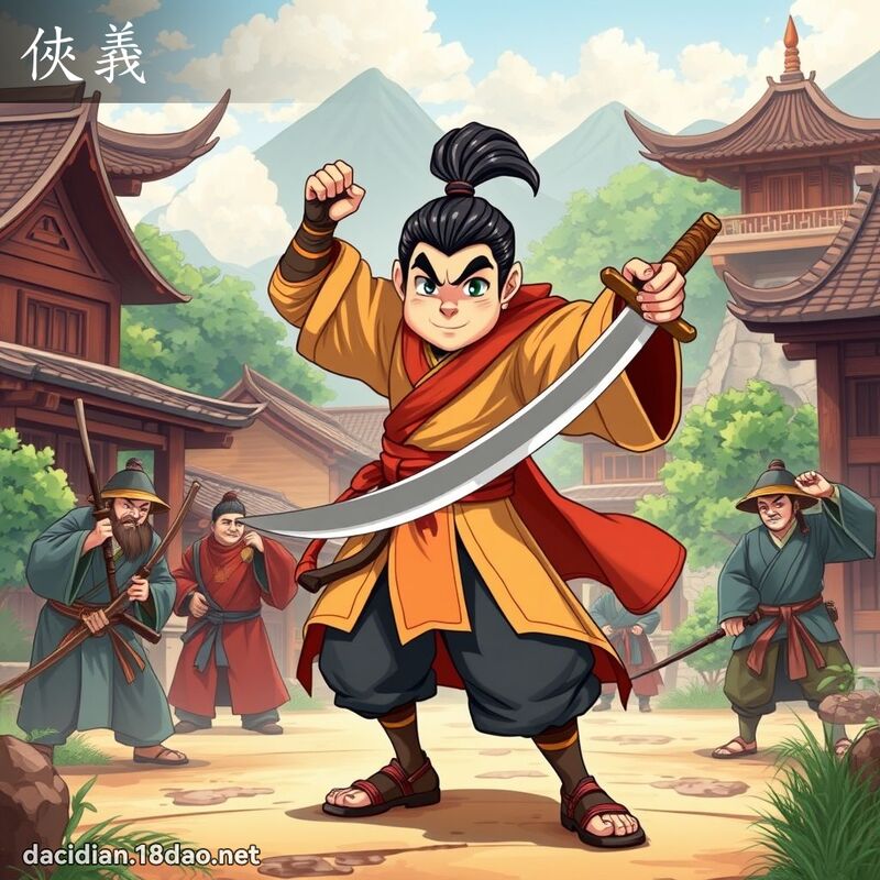 侠义 - 国语大辞典配图