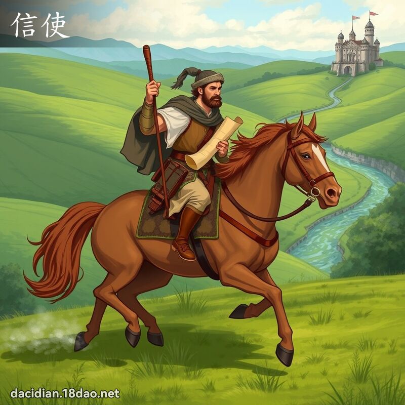 信使 - 國語大辭典配圖