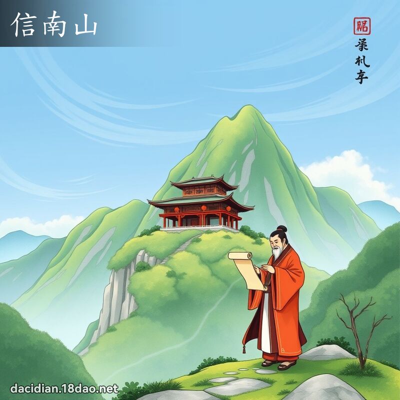 信南山 - 国语大辞典配图