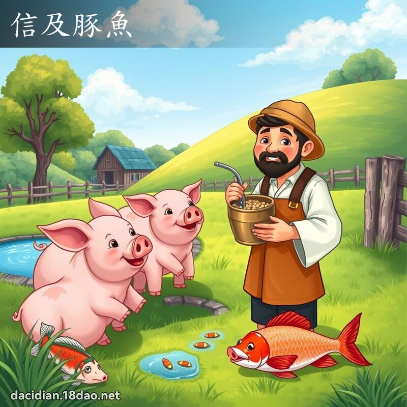 信及豚魚 - 國語大辭典配圖