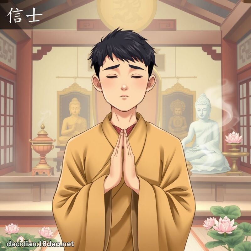 信士 - 國語大辭典配圖