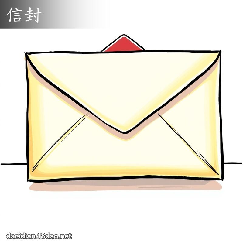 信封 - 國語大辭典配圖