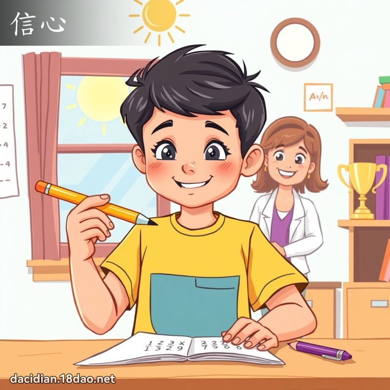 信心 - 國語大辭典配圖