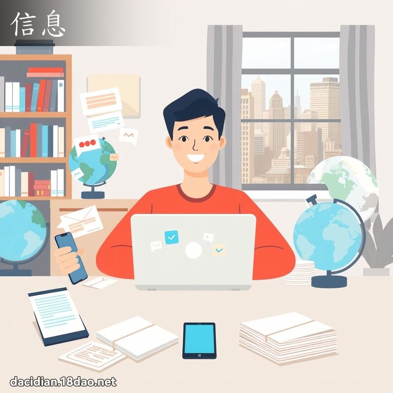信息 - 国语大辞典配图