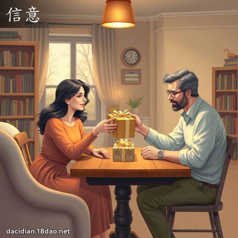信意 - 國語大辭典配圖