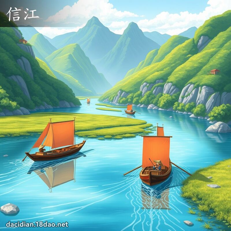 信江 - 国语大辞典配图