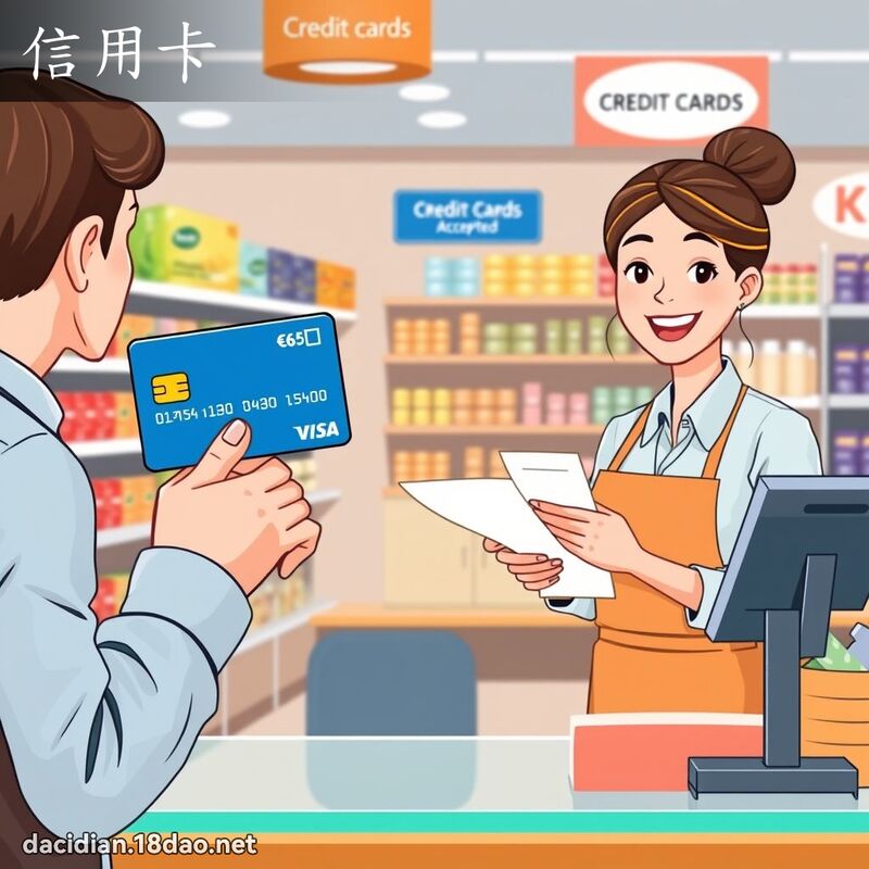 信用卡 - 国语大辞典配图