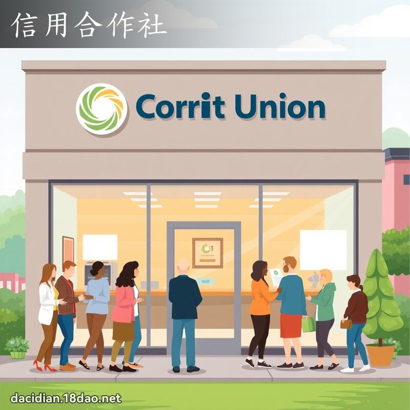 信用合作社 - 國語大辭典配圖