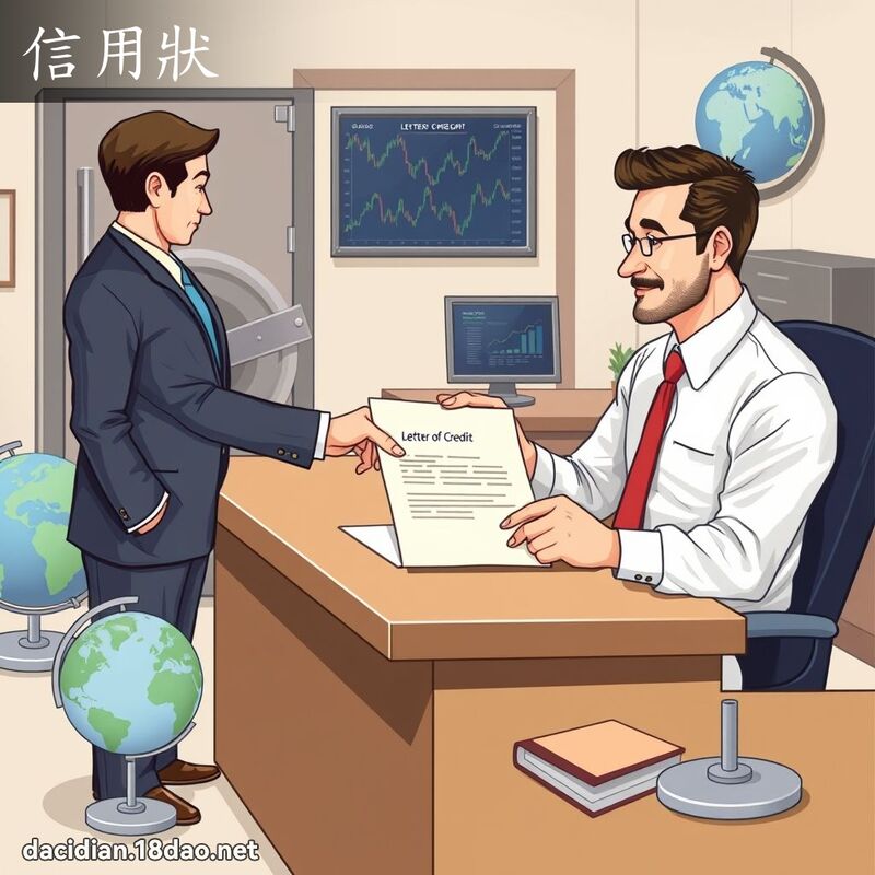 信用状 - 国语大辞典配图