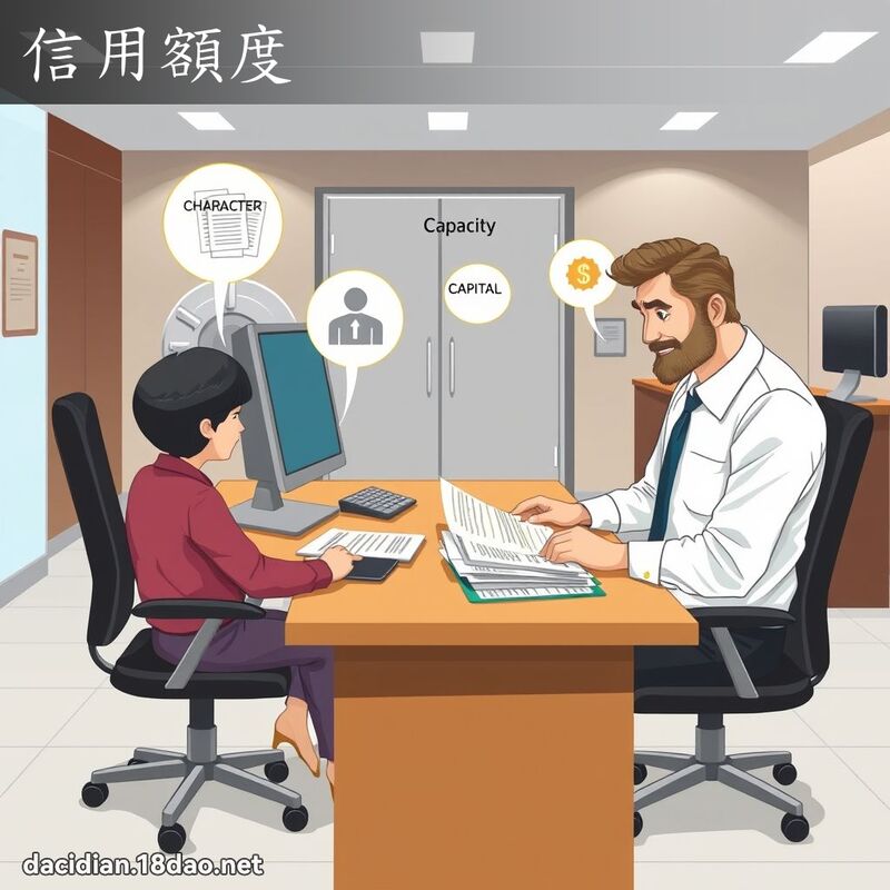 信用额度 - 国语大辞典配图