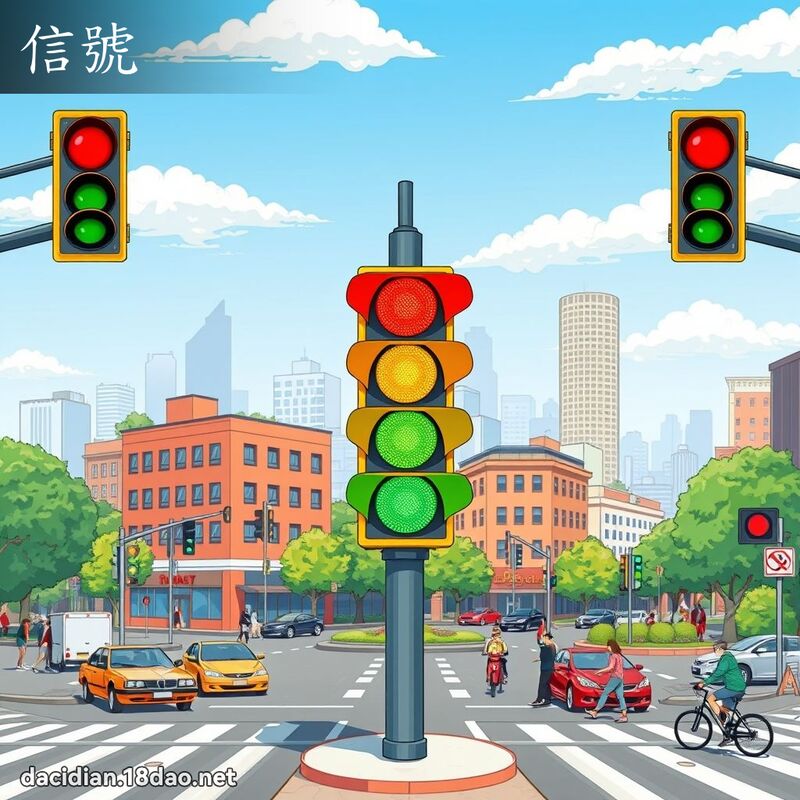 信号 - 国语大辞典配图