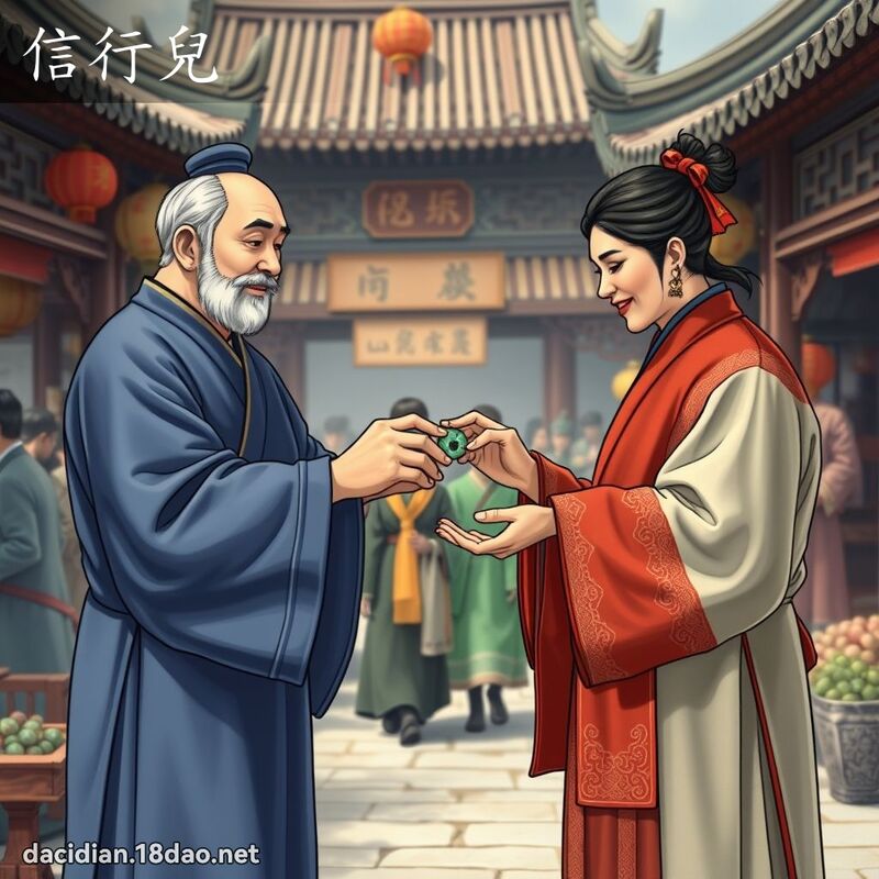信行儿 - 国语大辞典配图