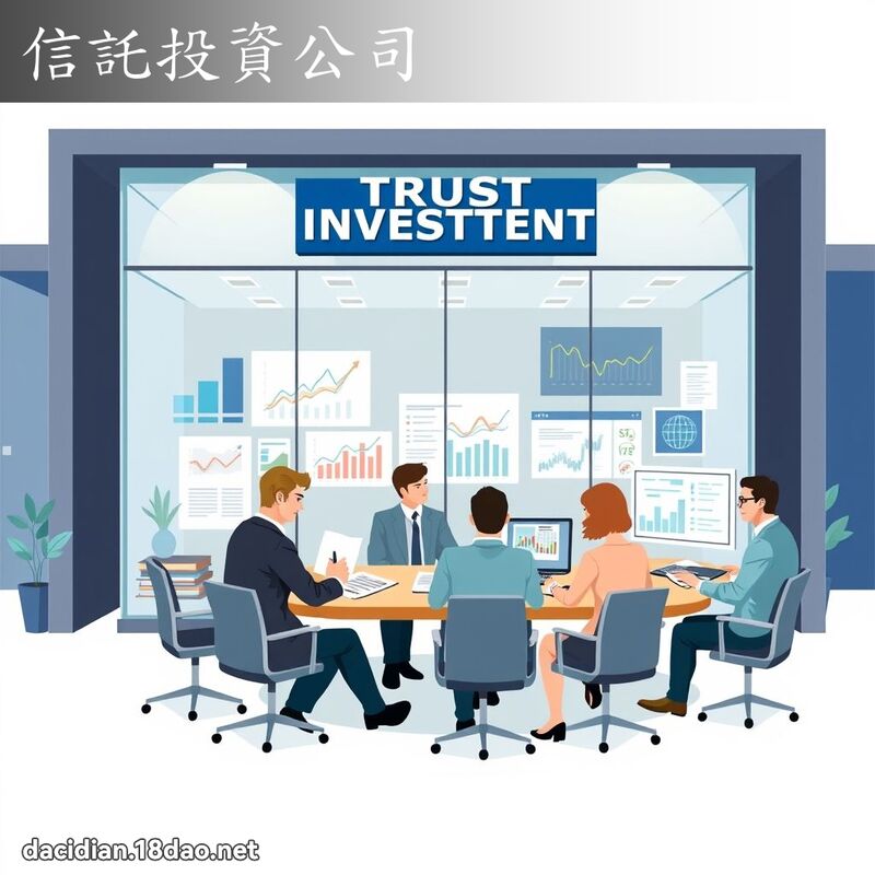 信託投資公司 - 國語大辭典配圖