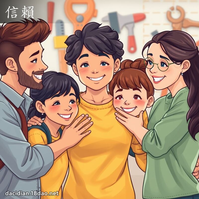 信賴 - 國語大辭典配圖