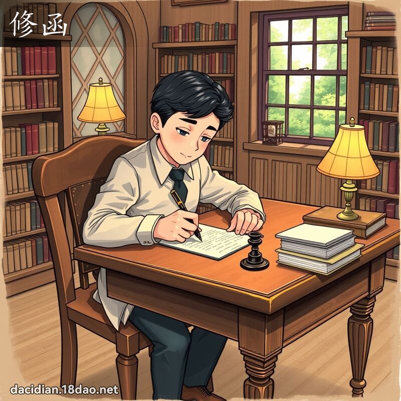 修函 - 國語大辭典配圖