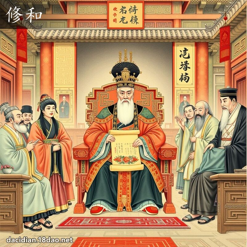修和 - 国语大辞典配图