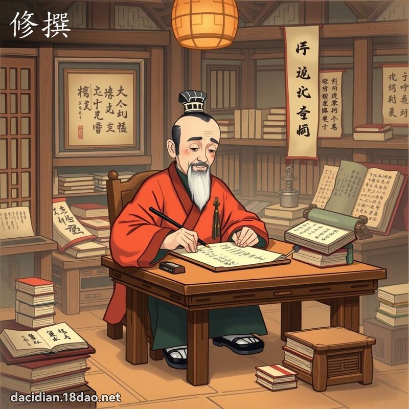 修撰 - 国语大辞典配图