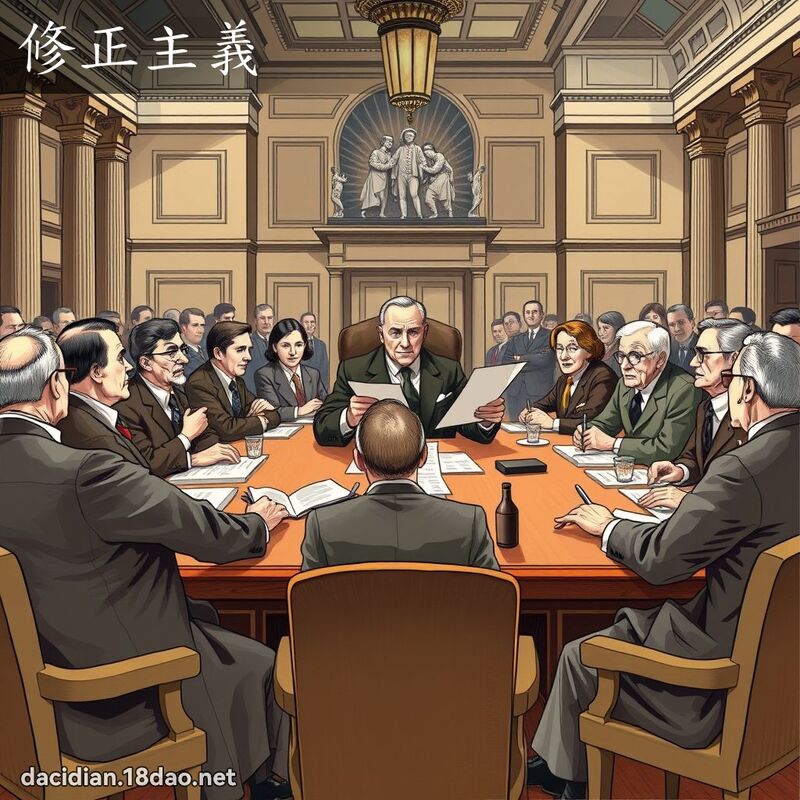 修正主義 - 國語大辭典配圖