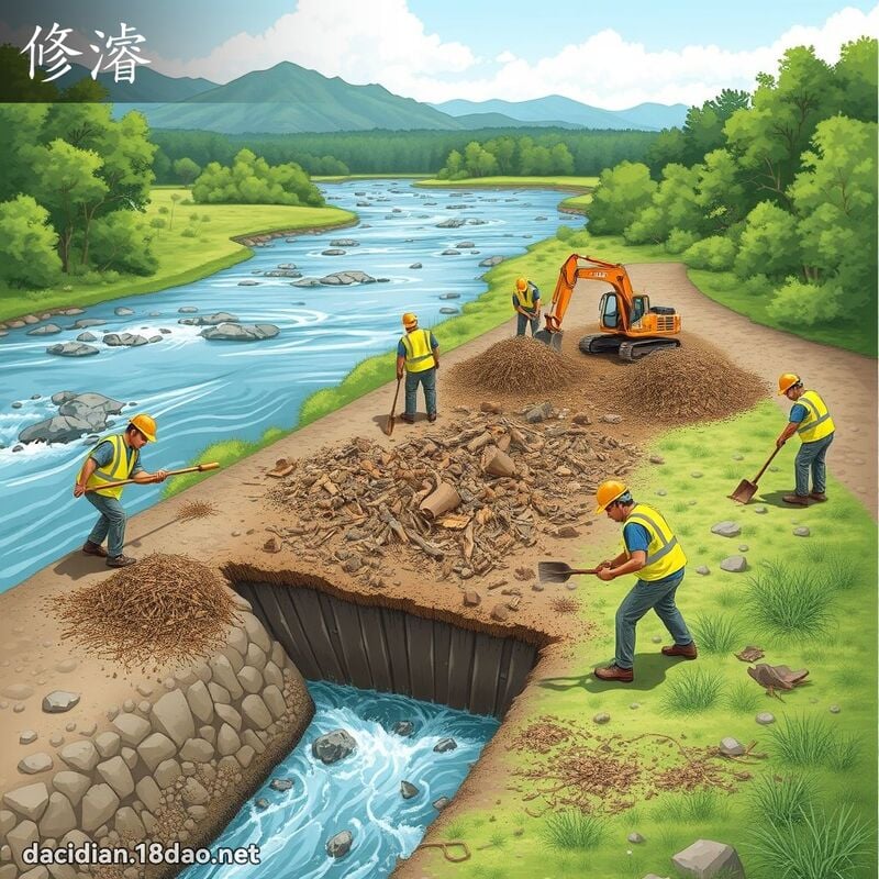 修濬 - 国语大辞典配图
