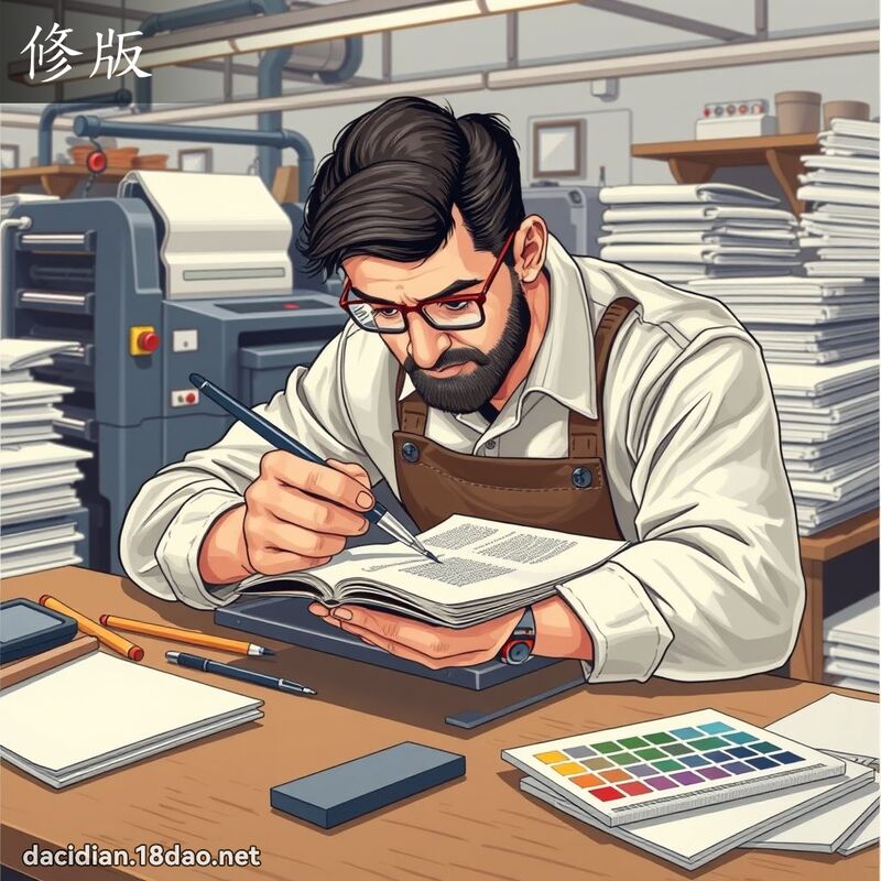 修版 - 國語大辭典配圖