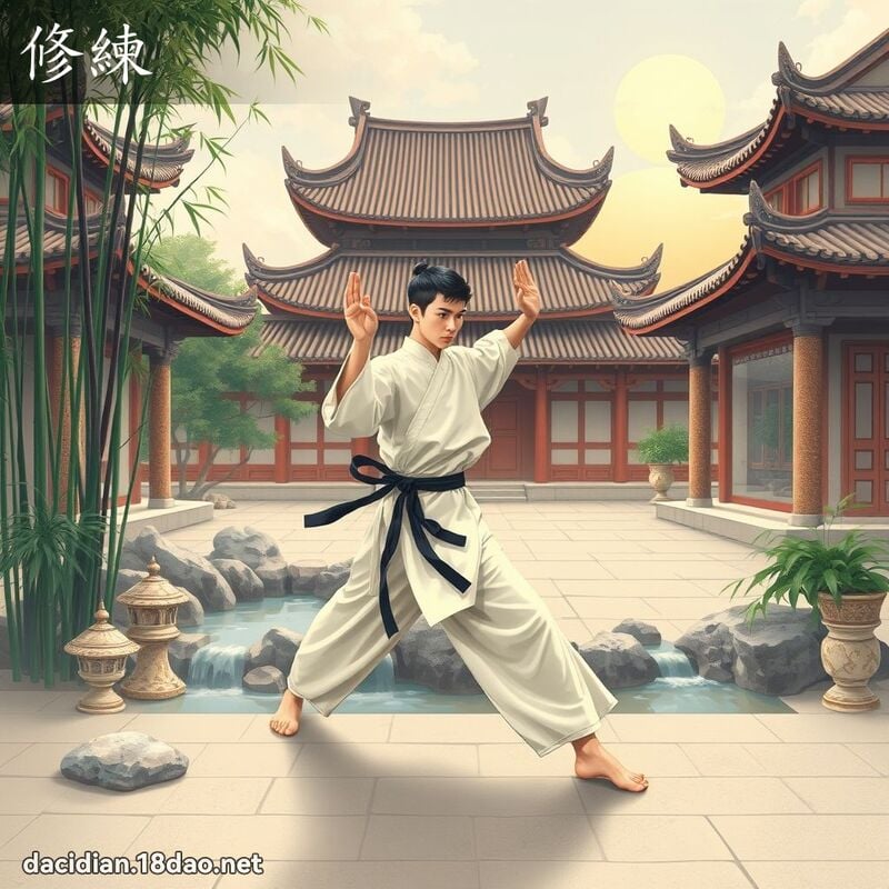 修練 - 國語大辭典配圖