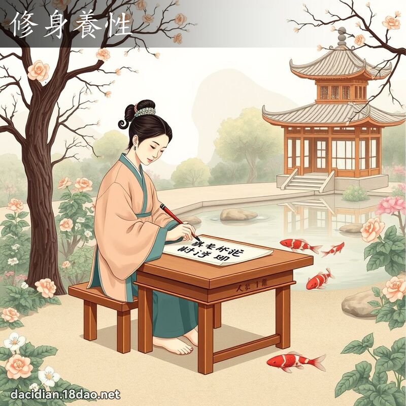 修身养性 - 国语大辞典配图