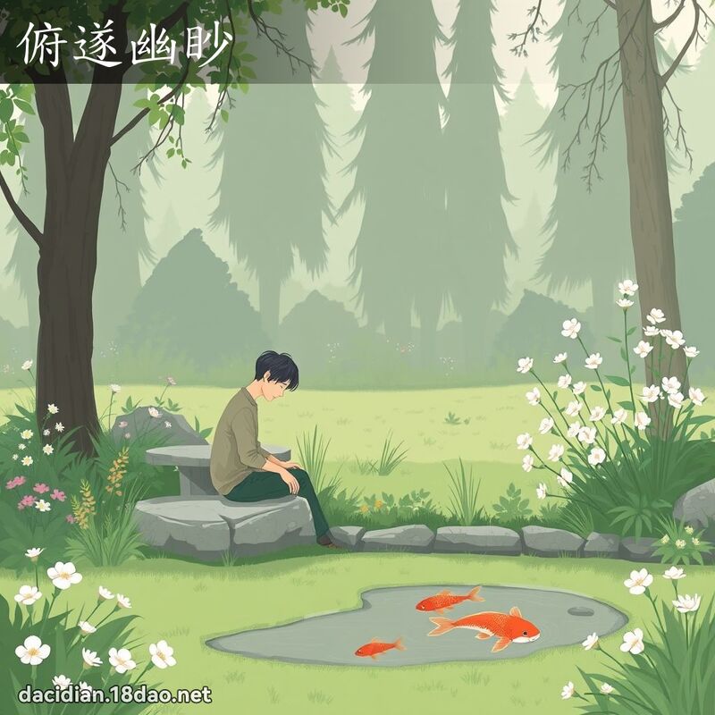 俯遂幽眇 - 国语大辞典配图